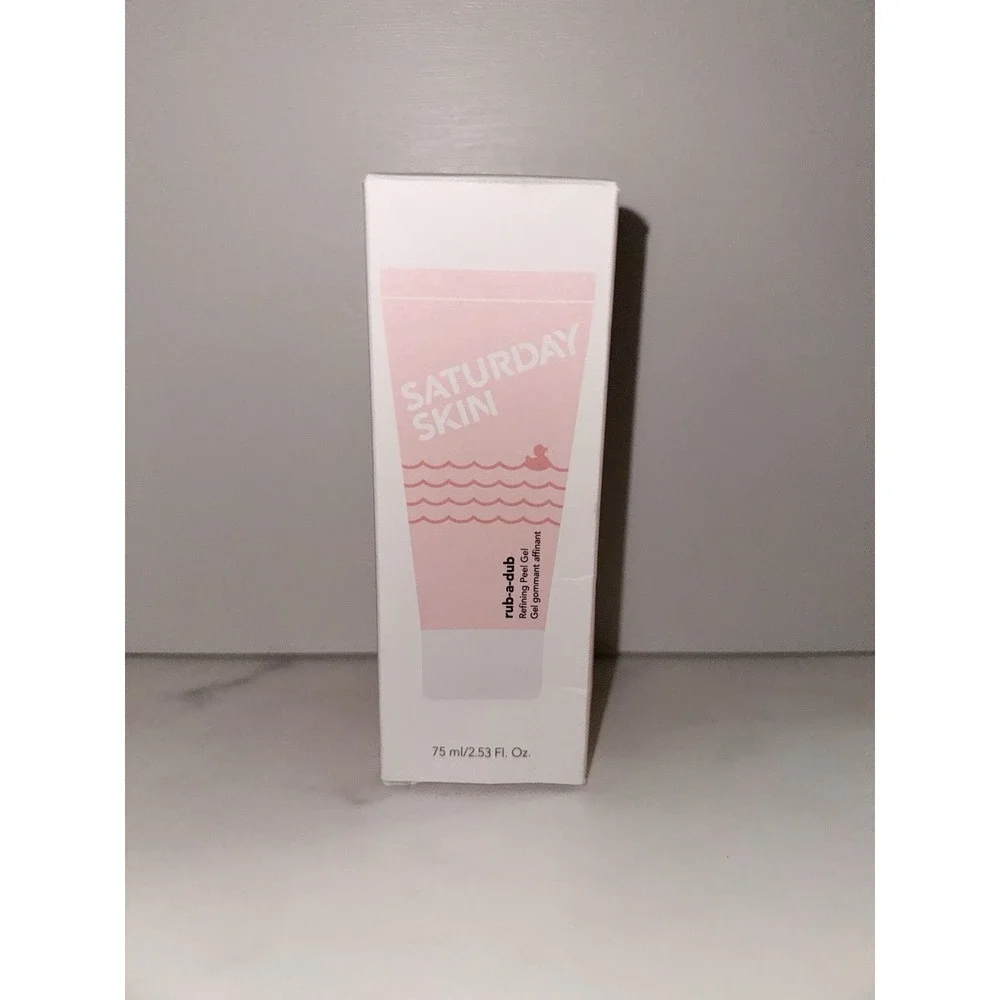 Saturday Skin Rub-A-Dub Refining Peel Gel Brand New 75ml/2.53floz Kbeauty Korean